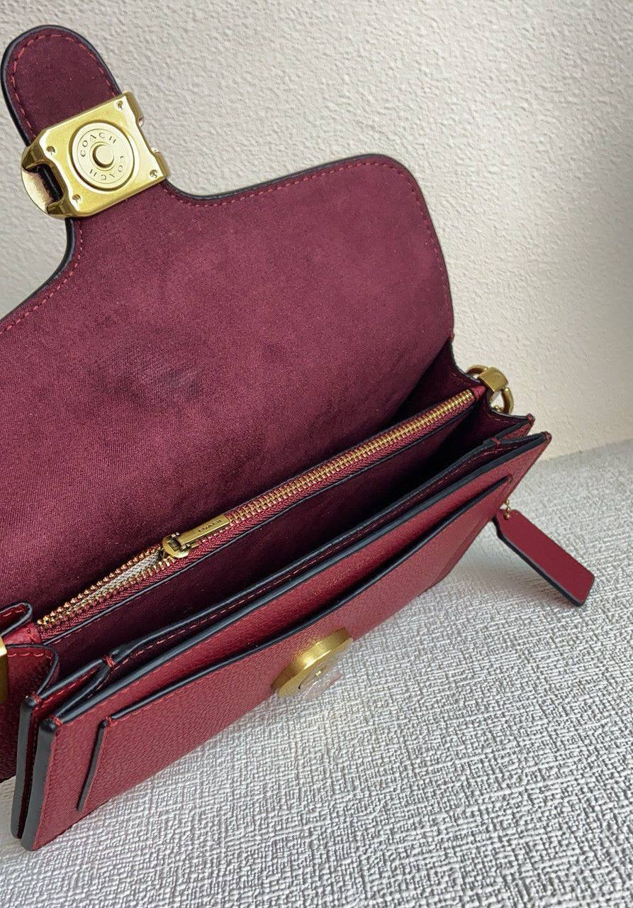 Coach wine red cm 546 bag – SiderealKshop