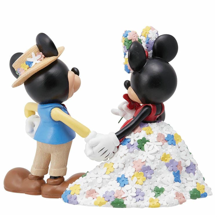enesco エネスコ Disney Showcase ミッキー＆ミニー ボタニカル