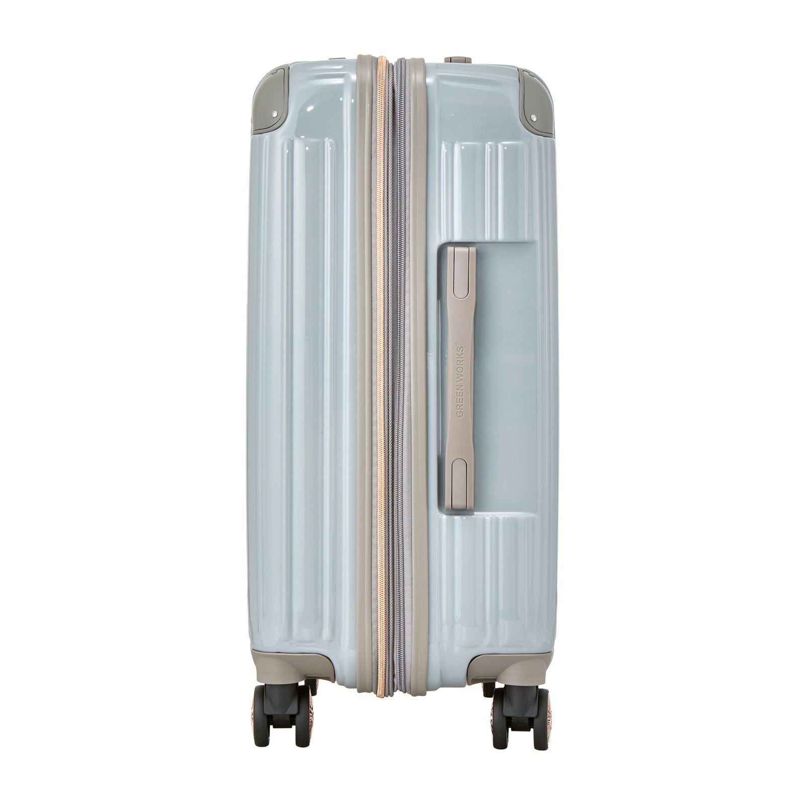 拡張式スーツケース Mサイズ ジッパータイプ GREEN WORKS GRE2253-55
