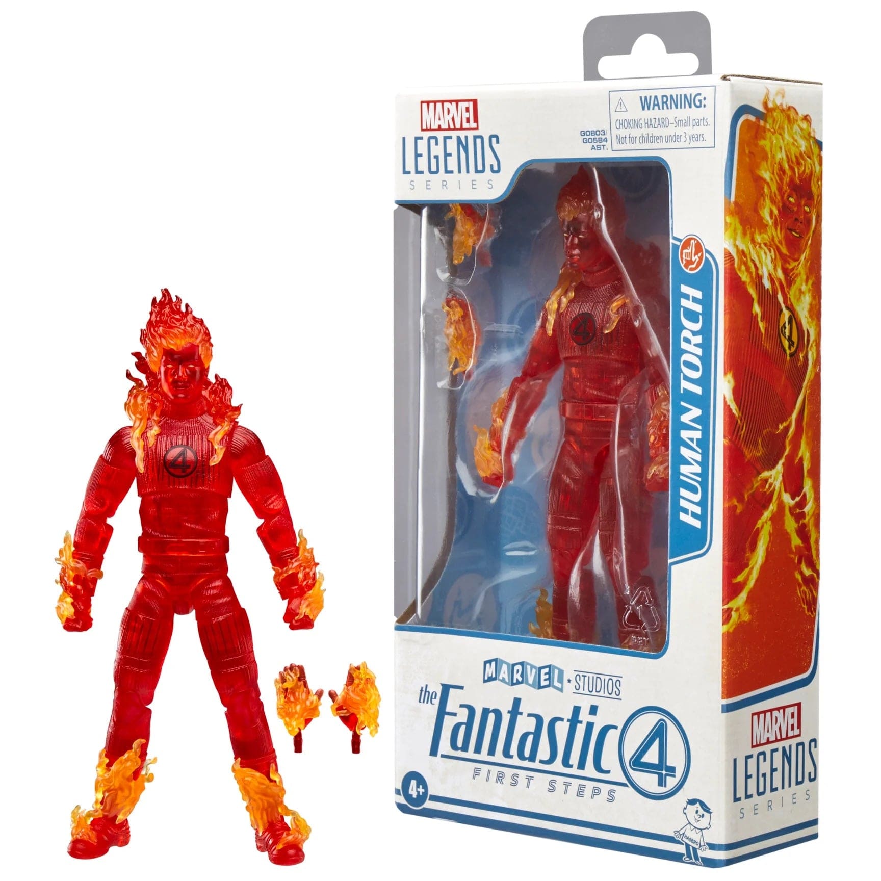 Marvel Legends Series The Fantastic Four: First Steps Set of 6 Action