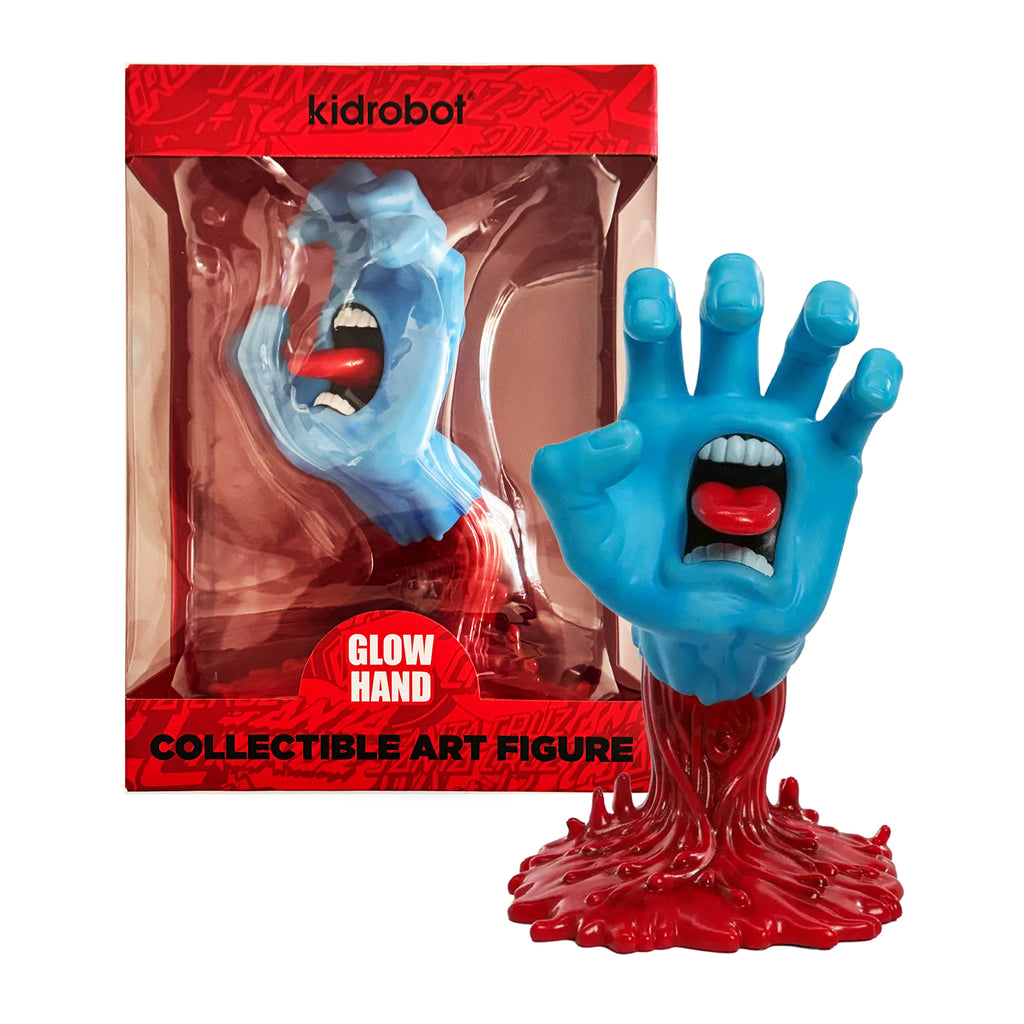 SANTA CRUZ x KidRobot 'Screaming Hand' (2025) 40th Ann. GID Vinyl