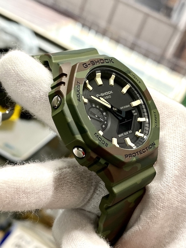 イチモツが荷物で【GAE-2100WE-3AJR】ヨッコイショ | 欲しいっなかいし