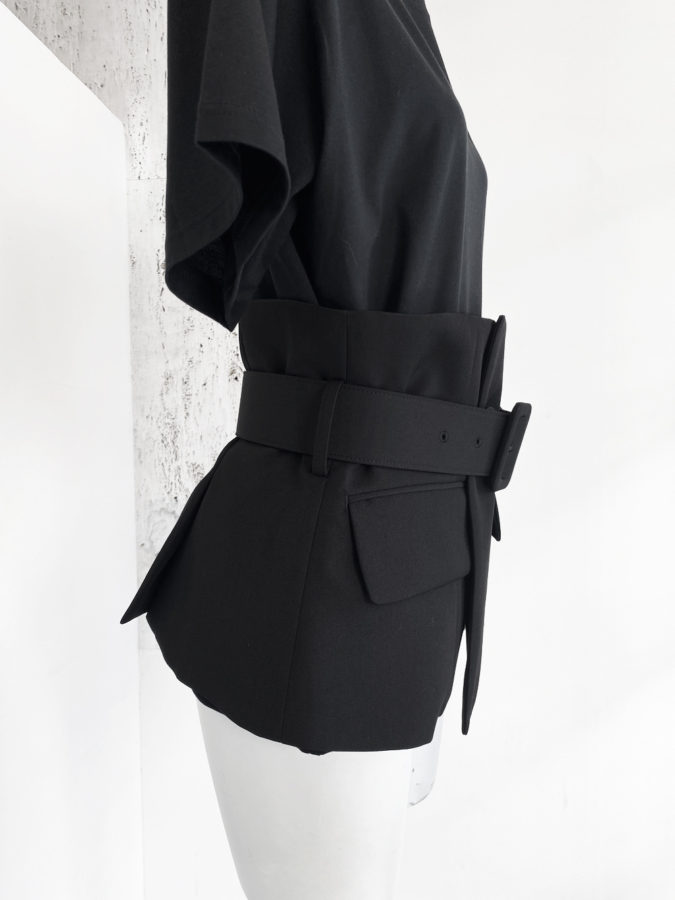 HYKE ハイク/ DOESKIN CORSET BELT – six