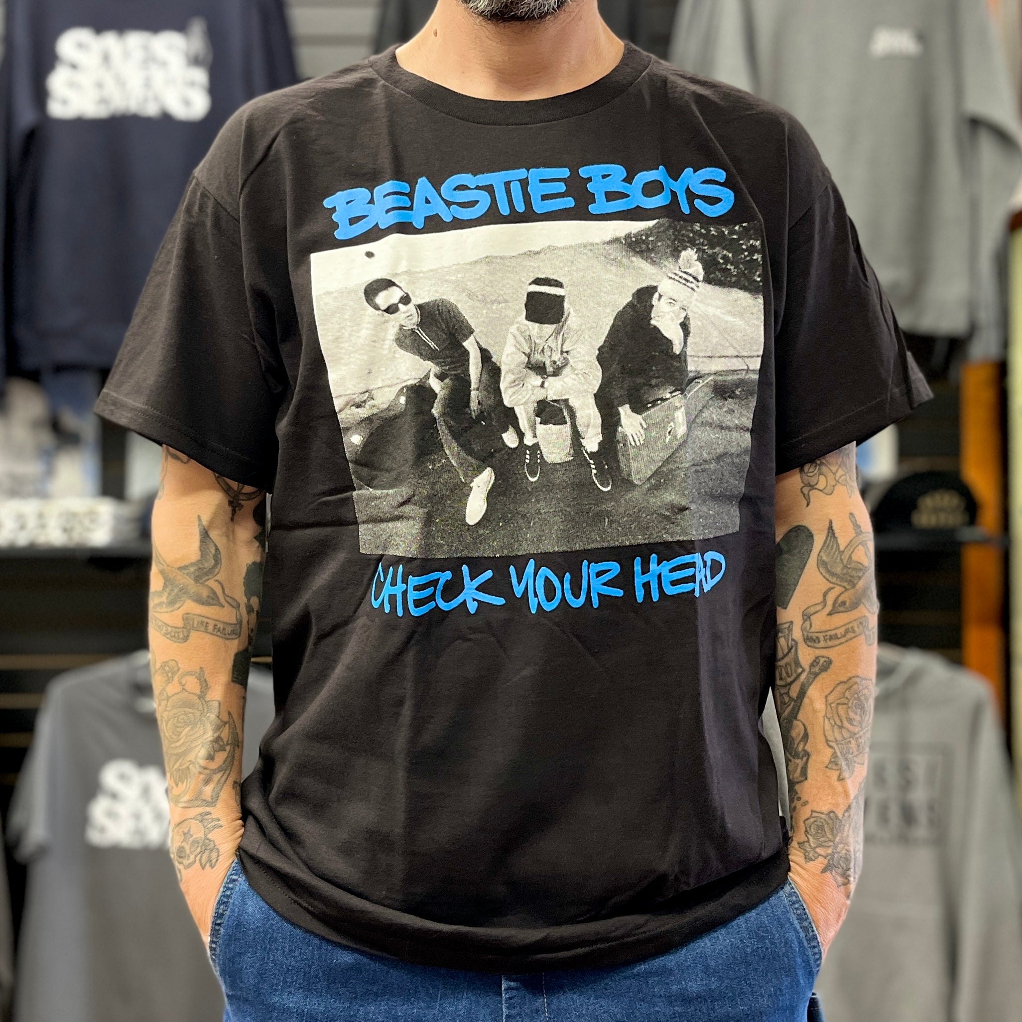 Beastie Boys T-Shirt - Check Your Head – SIXES & SEVENS SKATESHOP