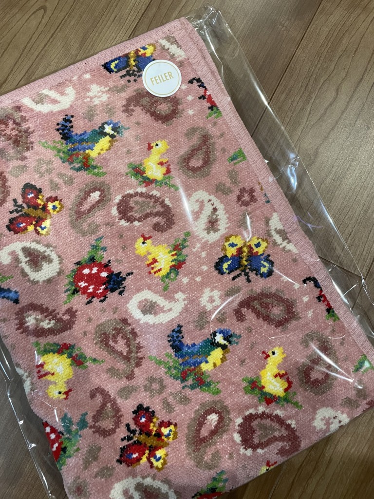 ハイジペイズリー プティバス(ピンク): FEILER｜フェイラー公式