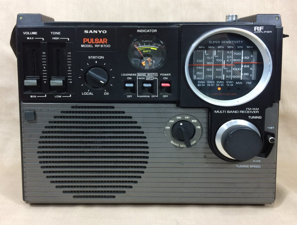 サンヨー RP8700 – 廉価ながら高機能なBCLラジオ | 【昭和レトロ