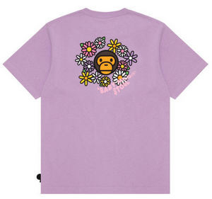 Baby Milo short sleeve Flower Tee Purple – shoegamemanila