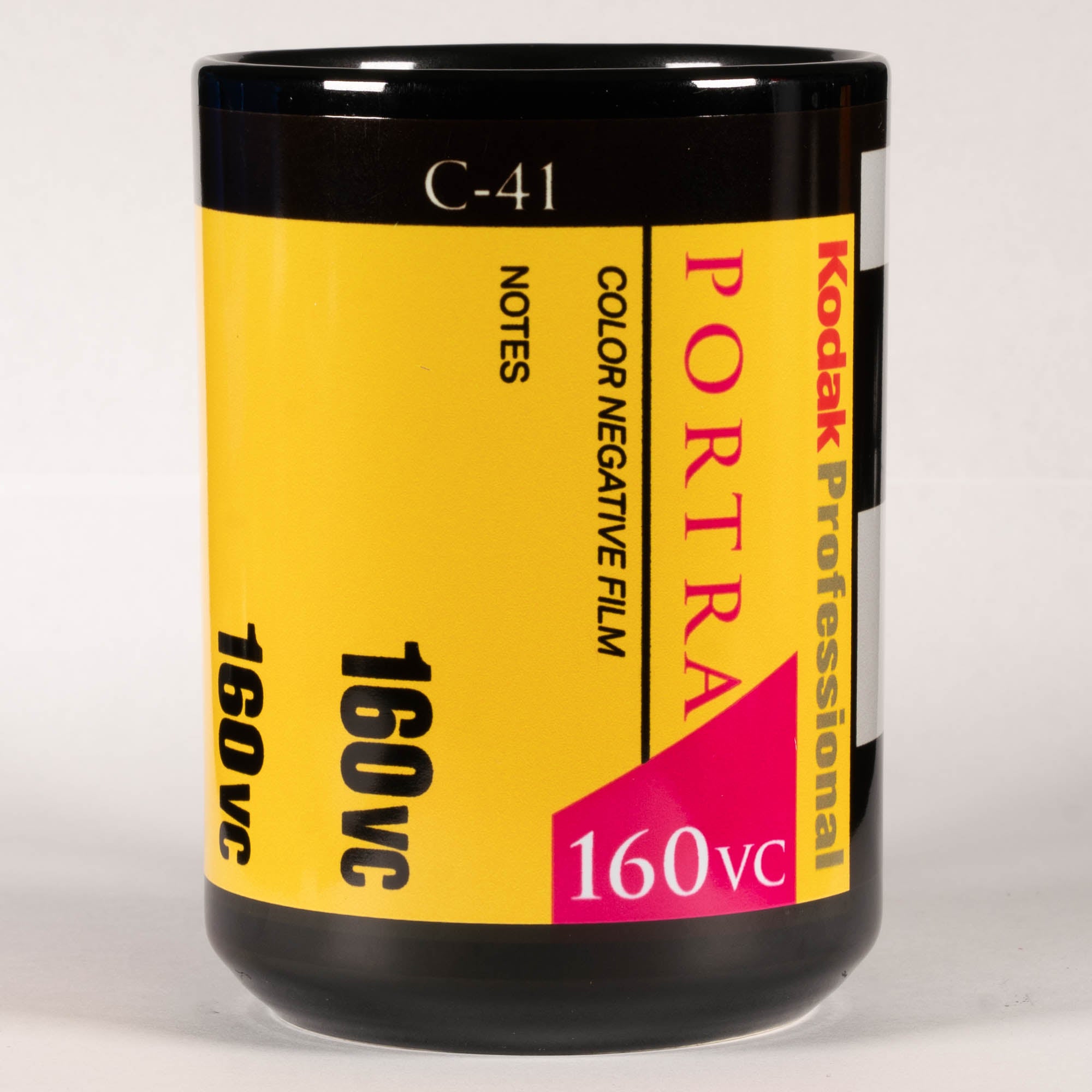 Kodak Portra 160VC 35mm Film Tribute 15oz Black Mug – Shoot Film Co.