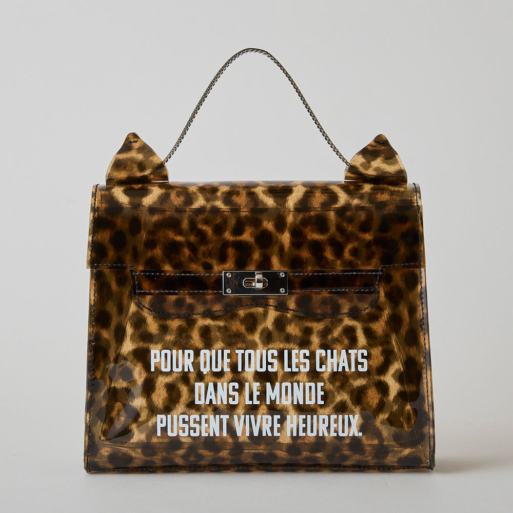 N+Ecology(ネコロジー)【NE-0022091 猫耳 かぶせバッグ PVC