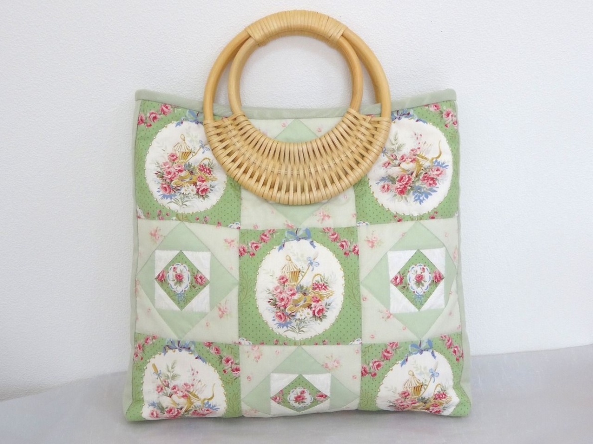 ModeBag-028）ローズガーデンバッグ キット | フラワーバスケット