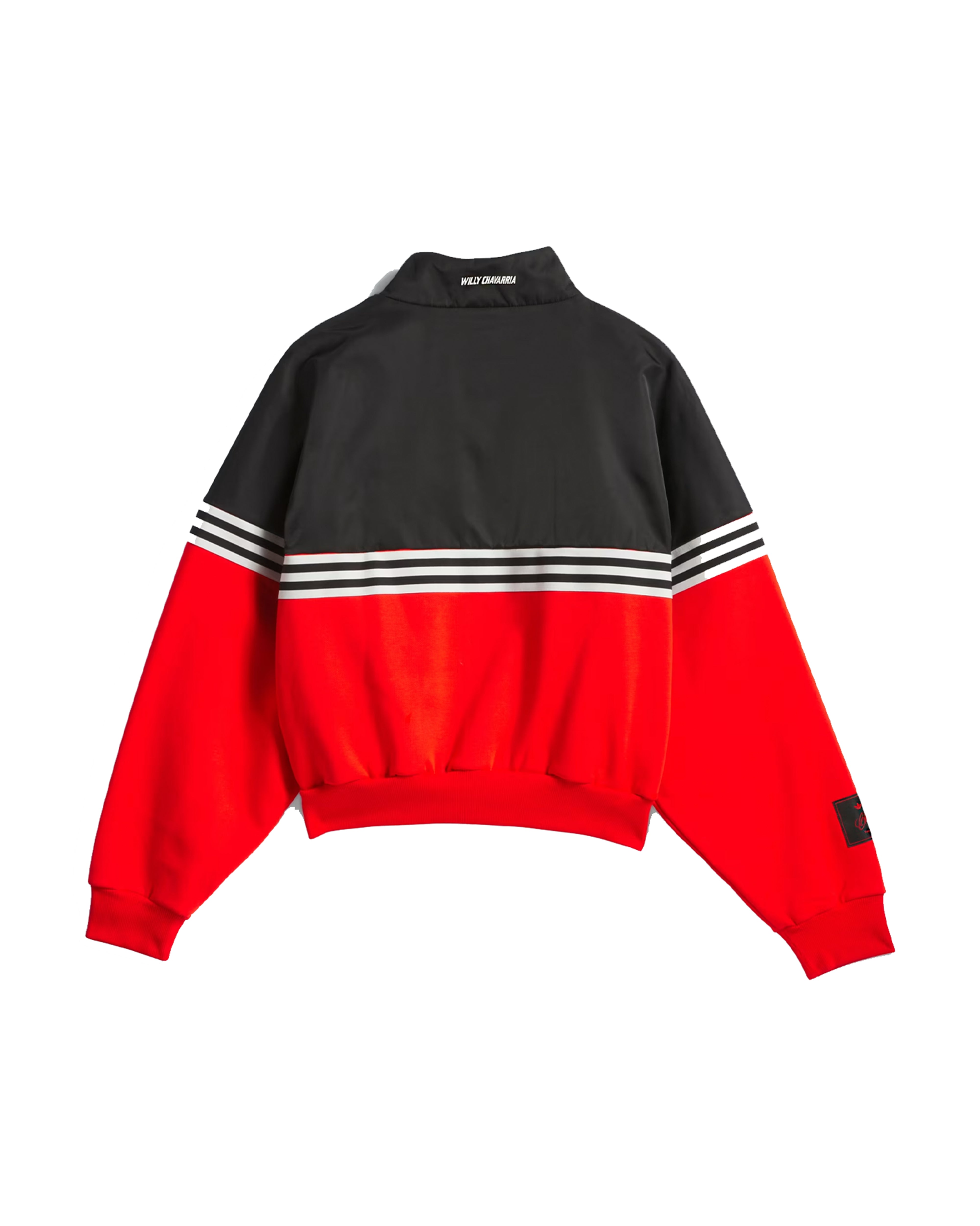 ADIDAS X WILLY CHAVARRIA: Ori Wc Gomez Pullover Half Zip (Black