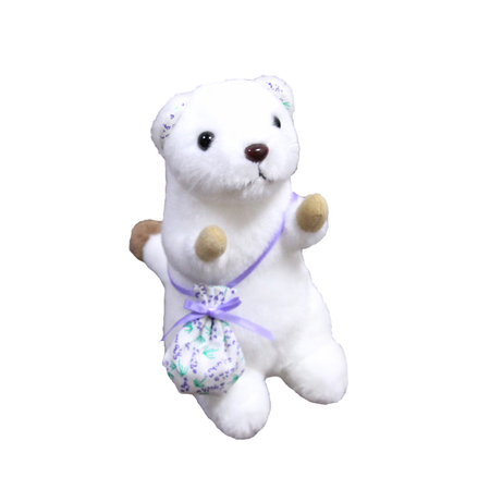 稀少】2009年「北海道ラベンダー」・2005年「北海道オコジョ」根付