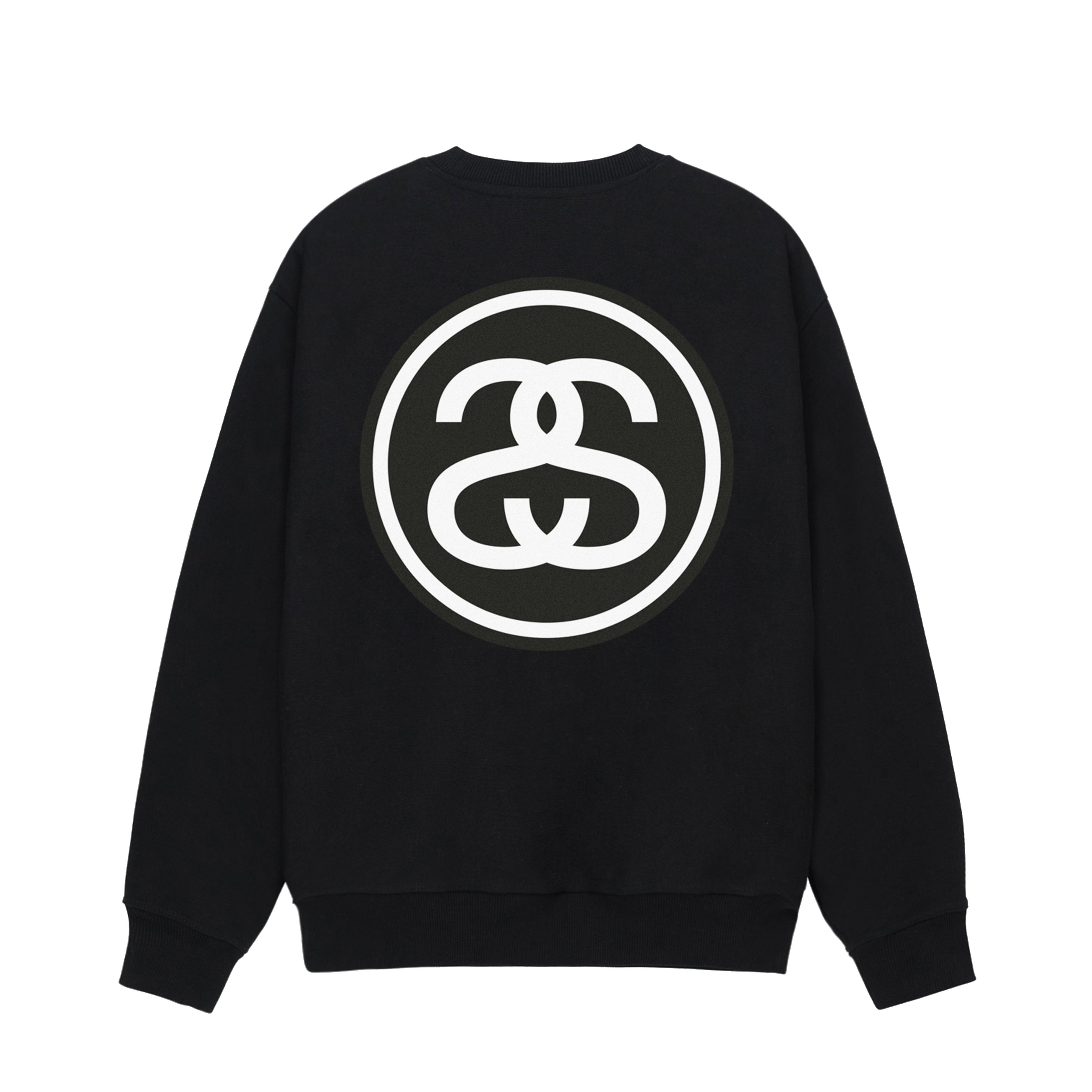Stüssy: Men's Ss-Link Crew (Black) | DSMNY E-SHOP