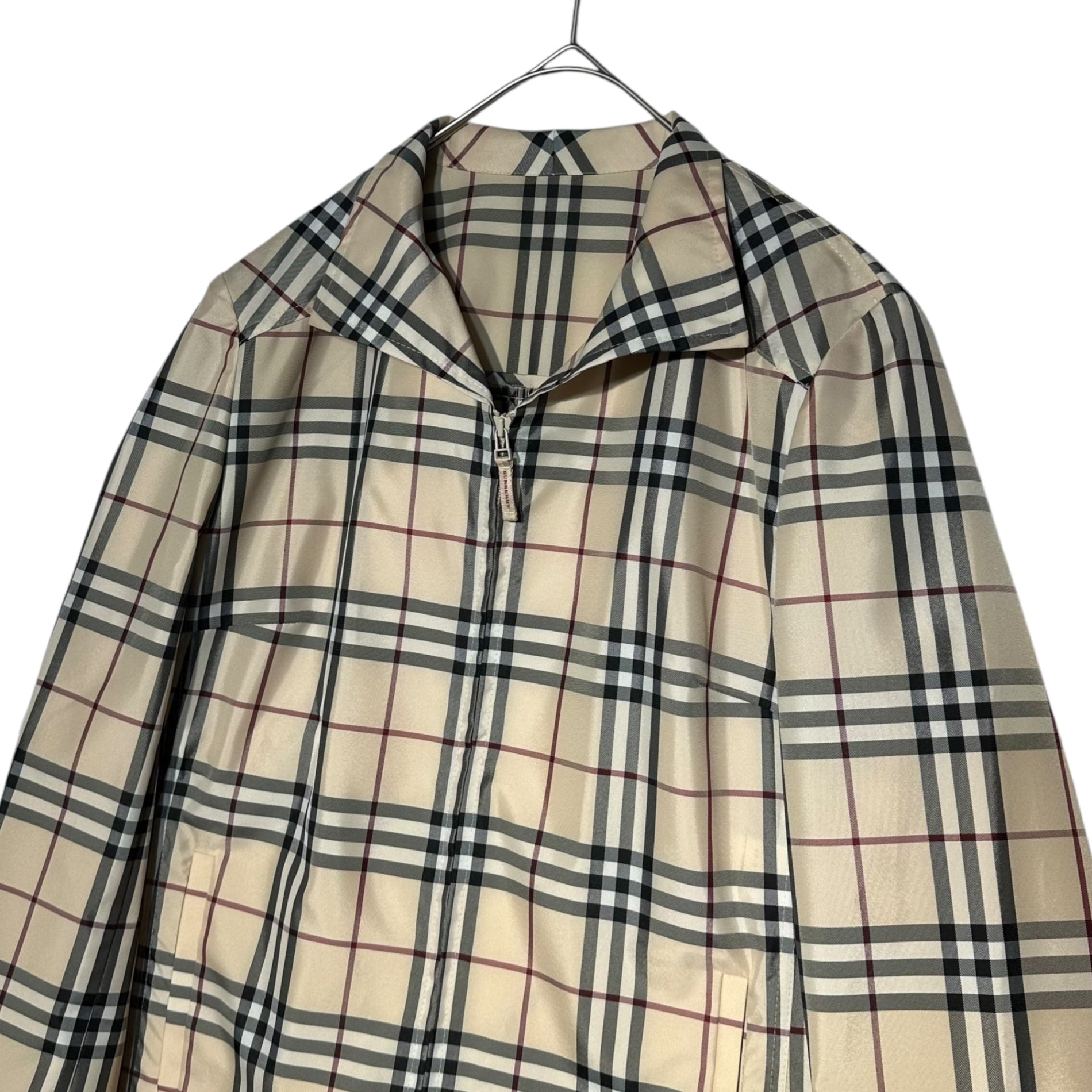 BURBERRY LONDON(バーバリーロンドン) Nova Check Nylon Zip Up Jacket