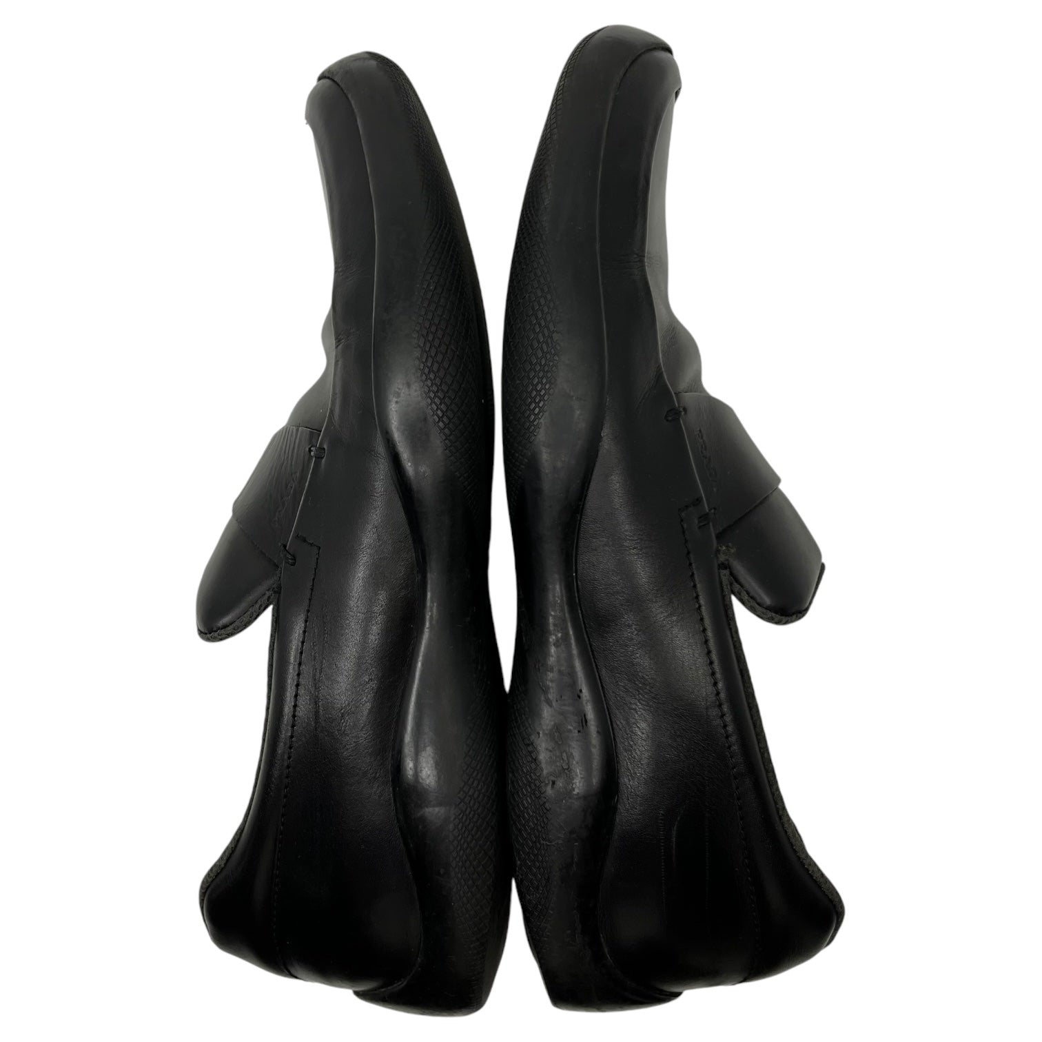 PRADA SPORT(プラダスポーツ) 00's leather logo loafers レザー ロゴ