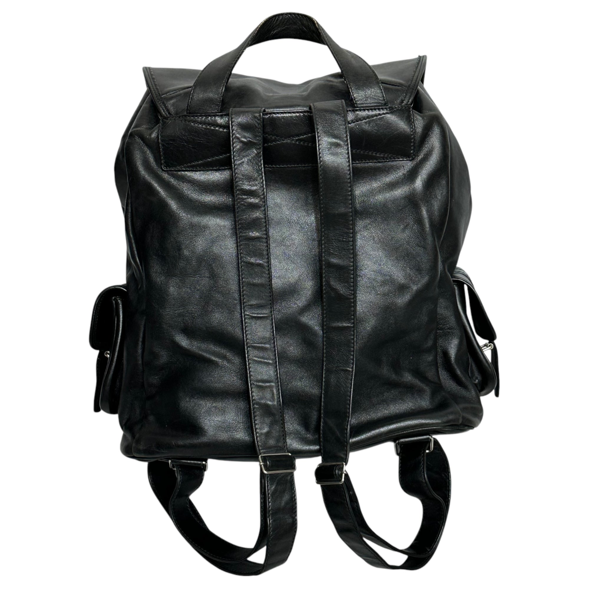 SAINT LAURENT(サンローラン) 13SS By Hedi Slimane leather backpack