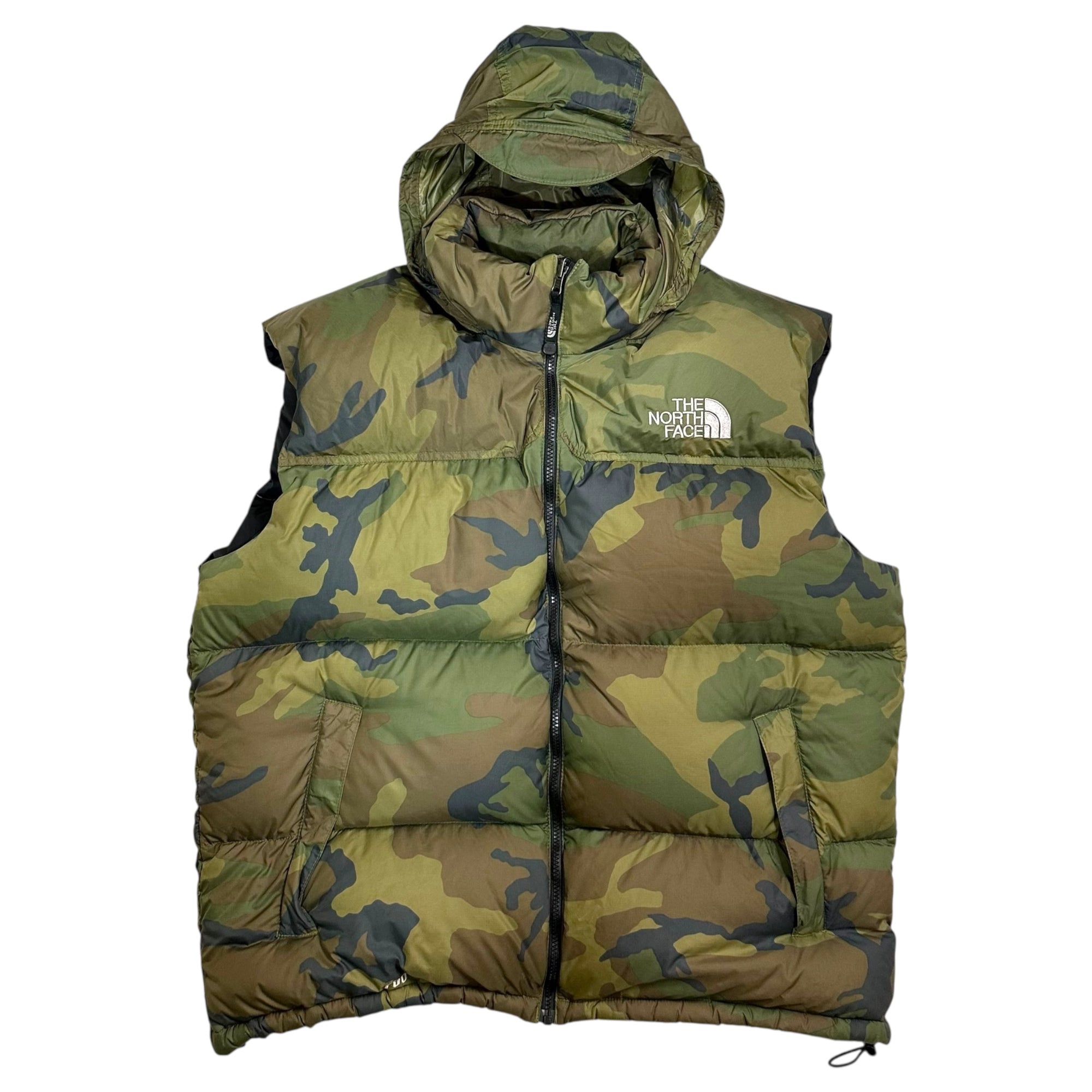 THE NORTH FACE(ノースフェイス) NUPTSE VEST - CAMO ヌプシ ダウン