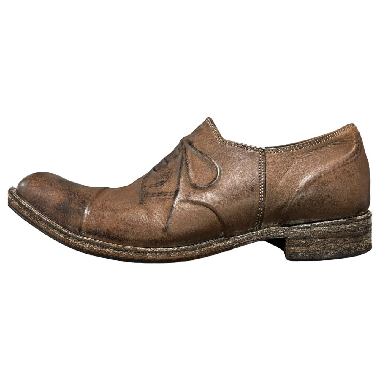 MIHARA YASUHIRO(ミハラヤスヒロ) 00's Broiled side zip leather