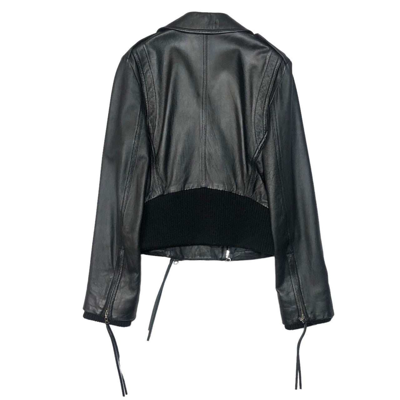 DKNY(ダナキャランニューヨーク) ラムレザーダブルライダース