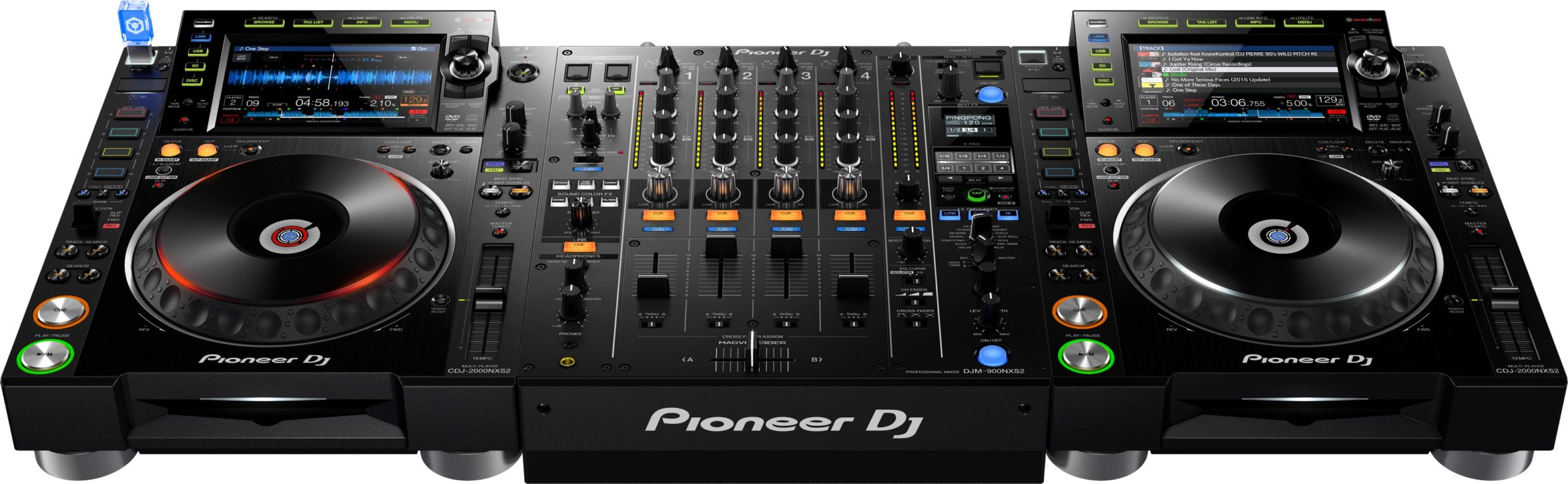 Pioneer DJ Set (CDJ-2000NXS2 & DJM-900NXS2) - Music Eggert Verleihshop