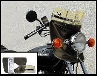 Z-FATHER 旭風防 黄ばみ 短風防(緑布タレ) [株式会社マッドマックス]