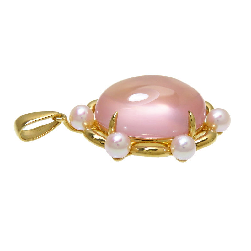 TASAKI/タサキ】 ローズクォーツ アコヤ真珠 (ベビーパール