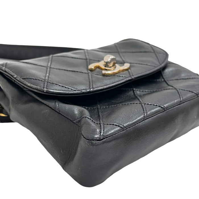 CHANEL/シャネル】 マトラッセ ウエストポーチ △ベルトカスタム