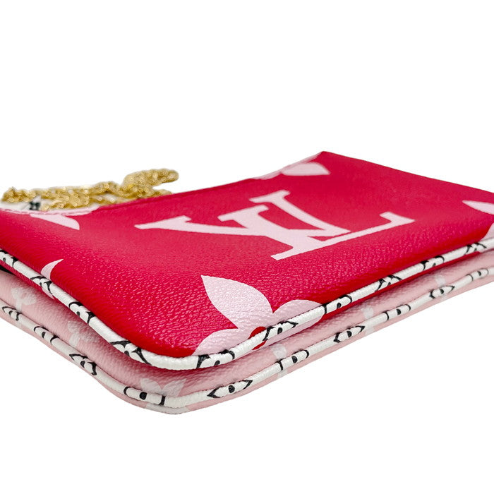 LOUIS VUITTON/ルイ・ヴィトン】 ポシェット・ドゥーブルジップ