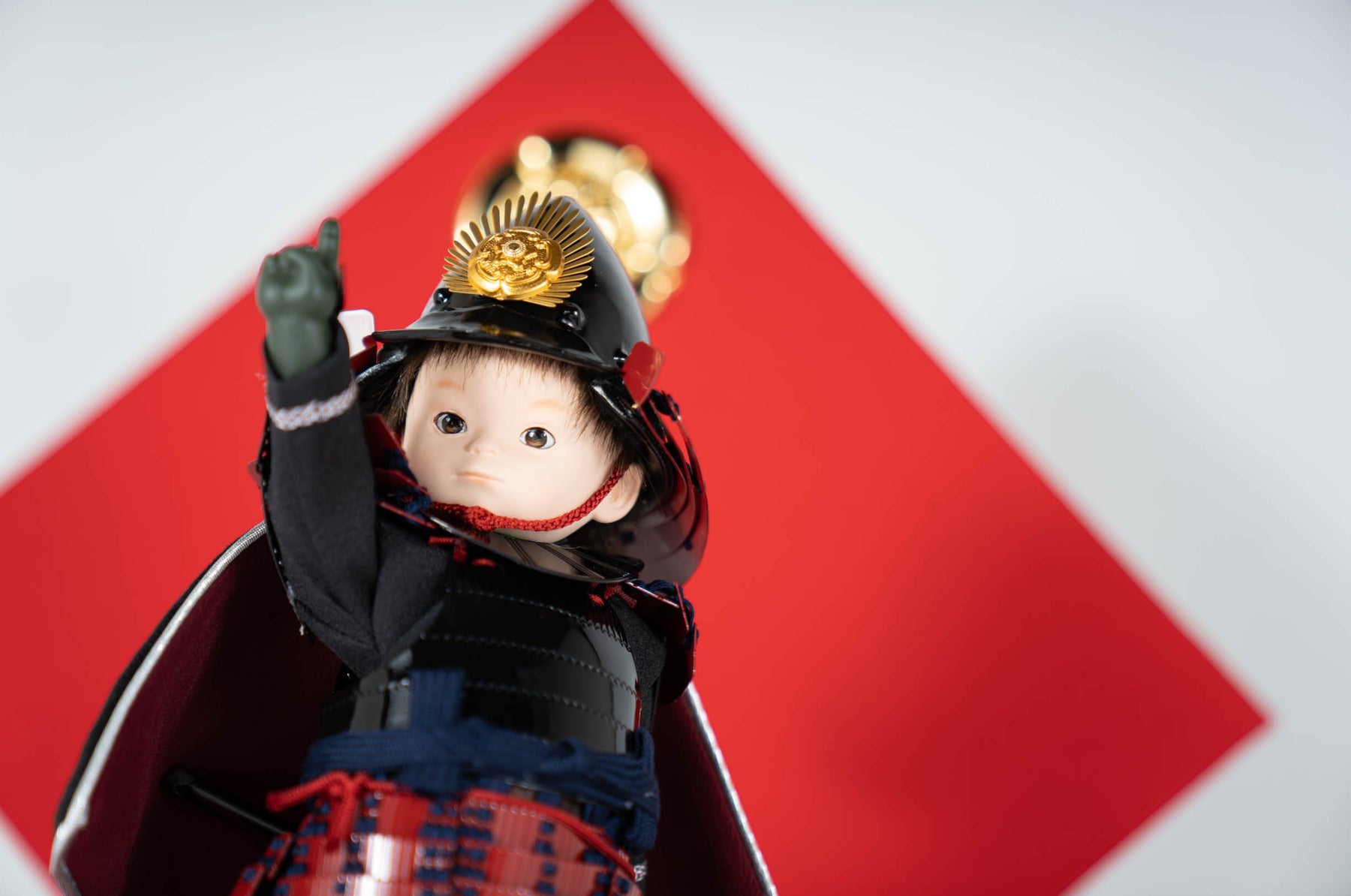 もののふ童 子供大将 織田信長｜端午の節句 五月人形 兜 コンパクトで