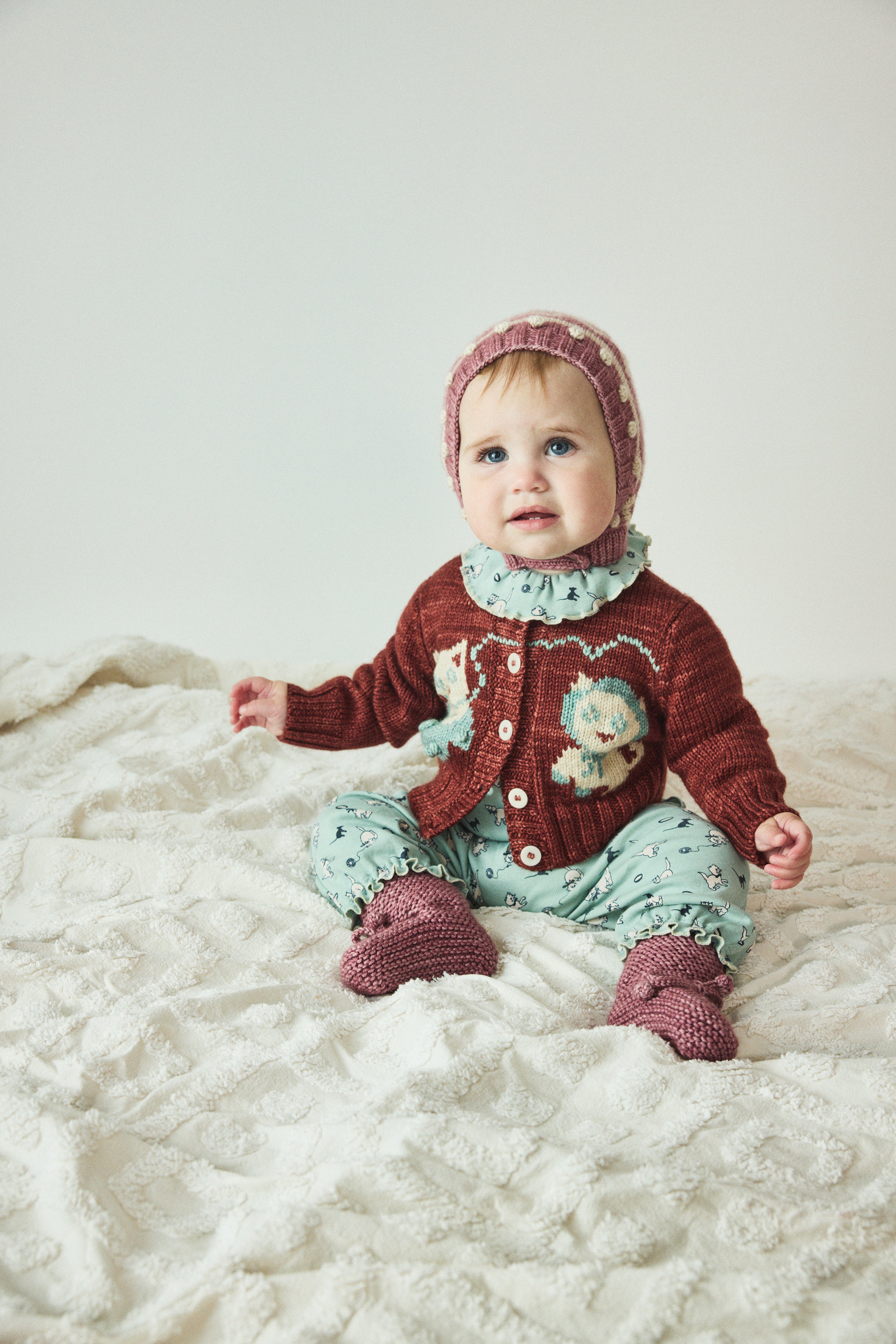 Baby Pierrot Onesie – Misha & Puff
