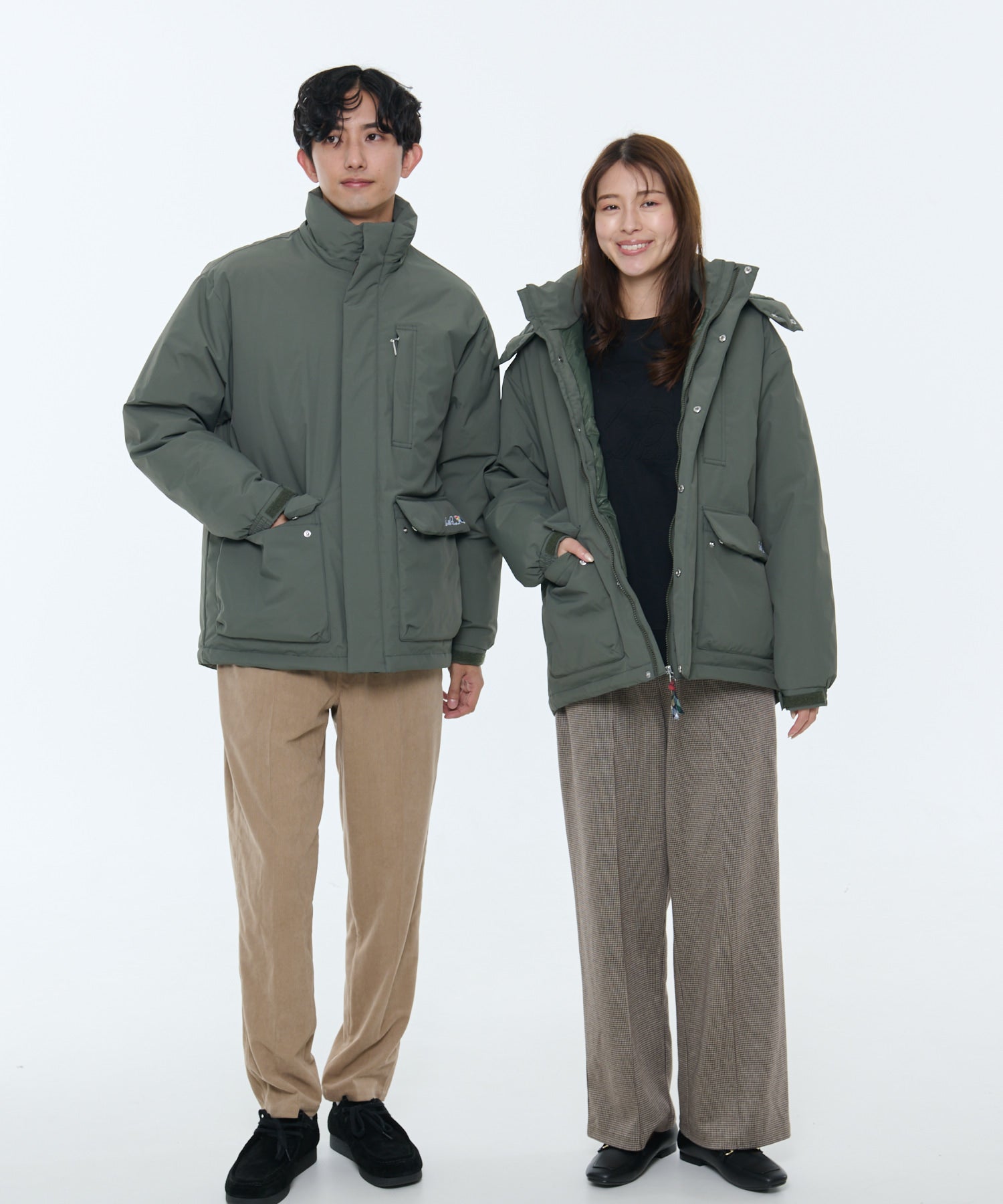 アンブレラスペック ミドルレングス シェアダウンジャケット（ダウン