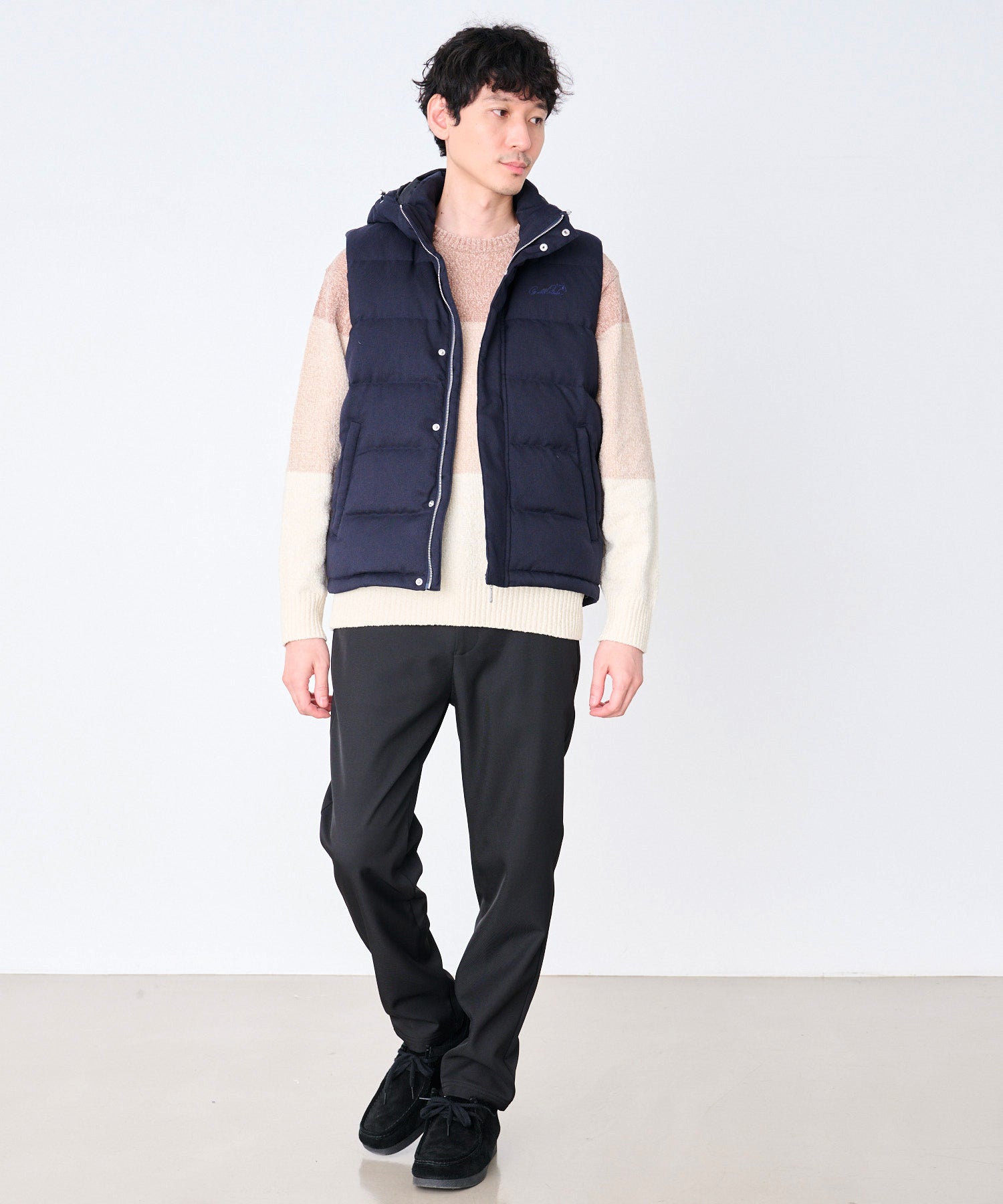 2WAY シェア ウーリー ダウンベスト（ダウンベスト/ユニセックス