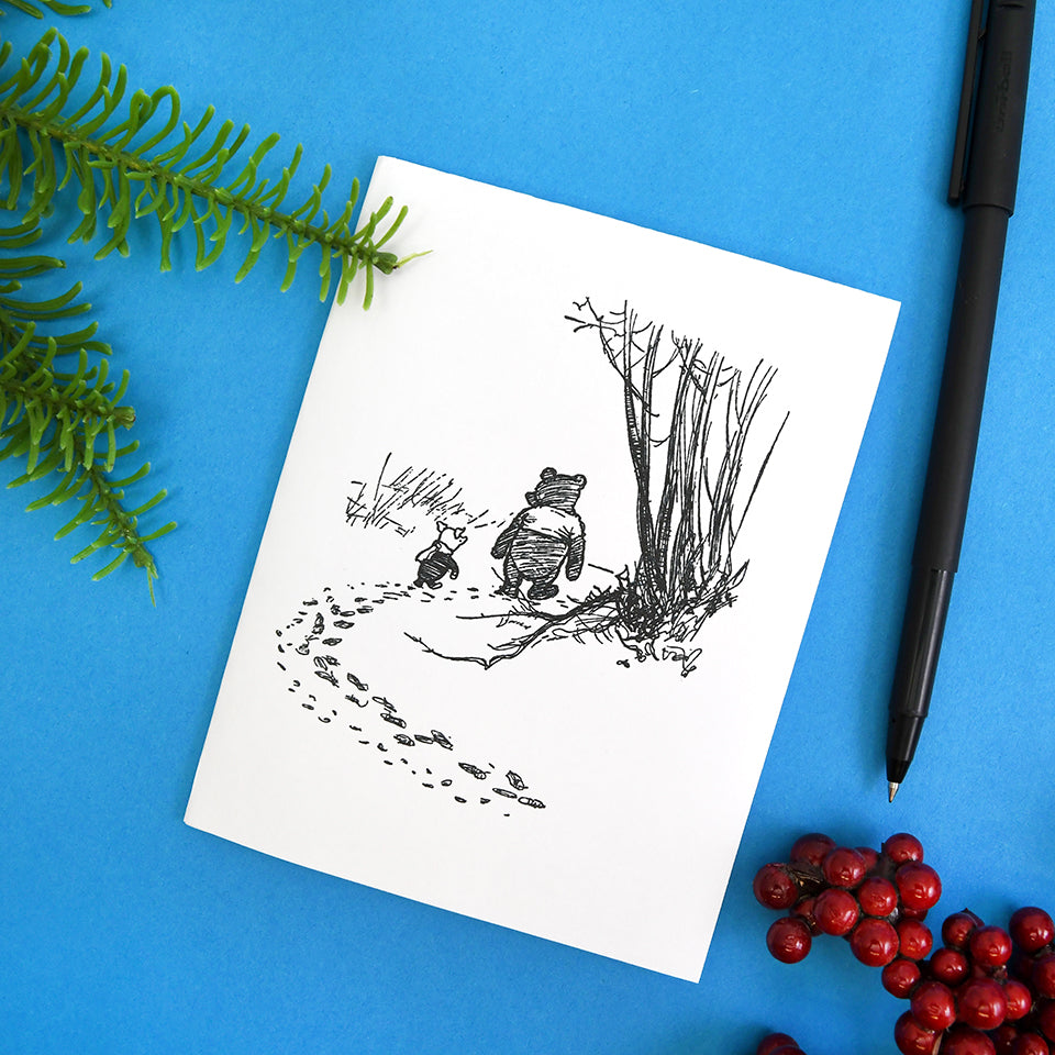 Winnie-the-Pooh & Piglet: Printable Greeting Card | The New York