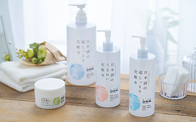 化粧水|うるおいしっとり日本酒・米ぬか自然派化粧品|日本盛の通販