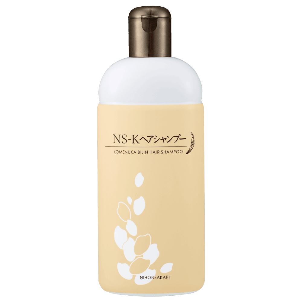 NS-K ヘアシャンプー(380ml): 自然派化粧品|うるおいしっとり日本酒