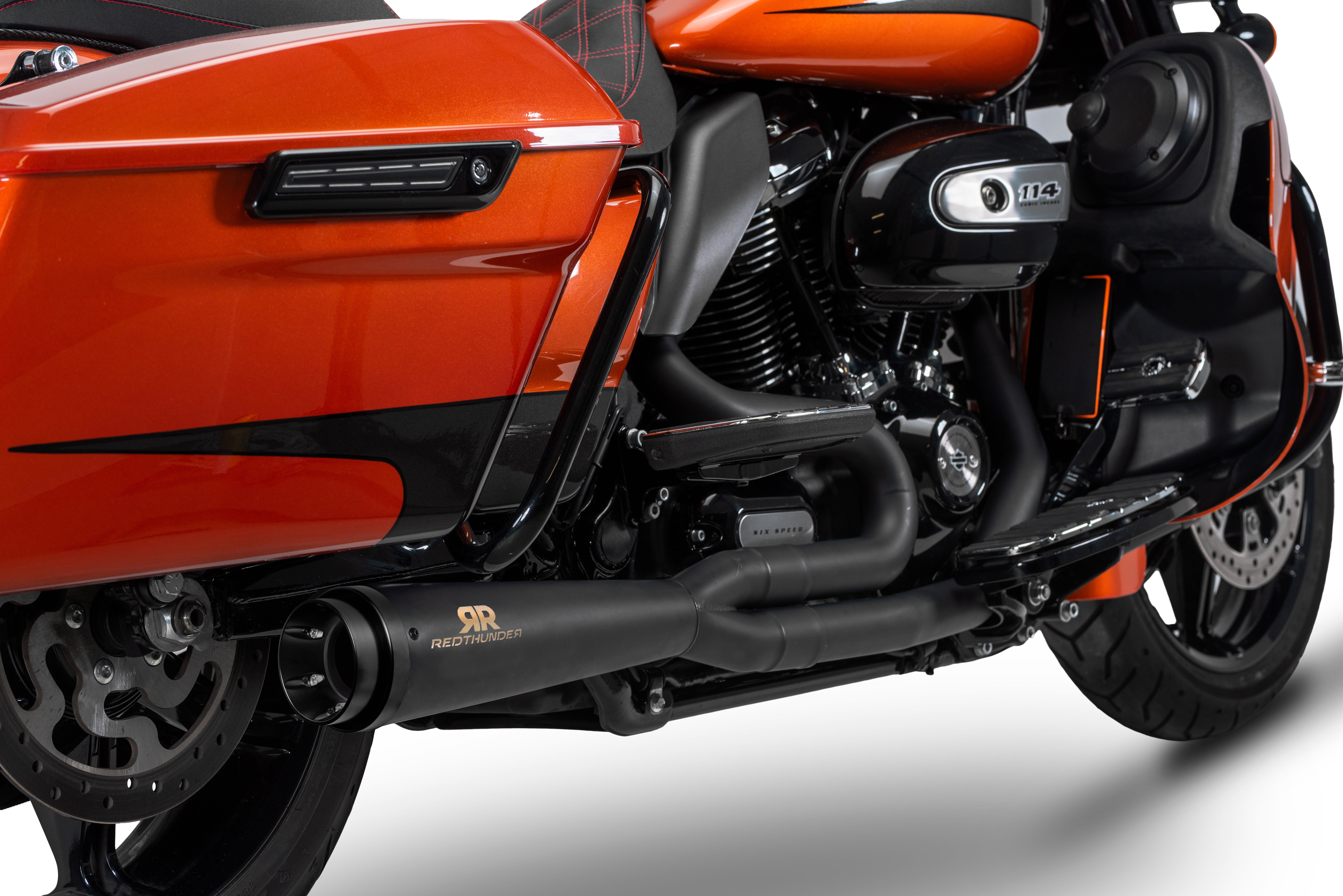 RED THUNDER EXHAUST 2-in-1 リゾマ TCツーリング｜NINE INDUSTRIES