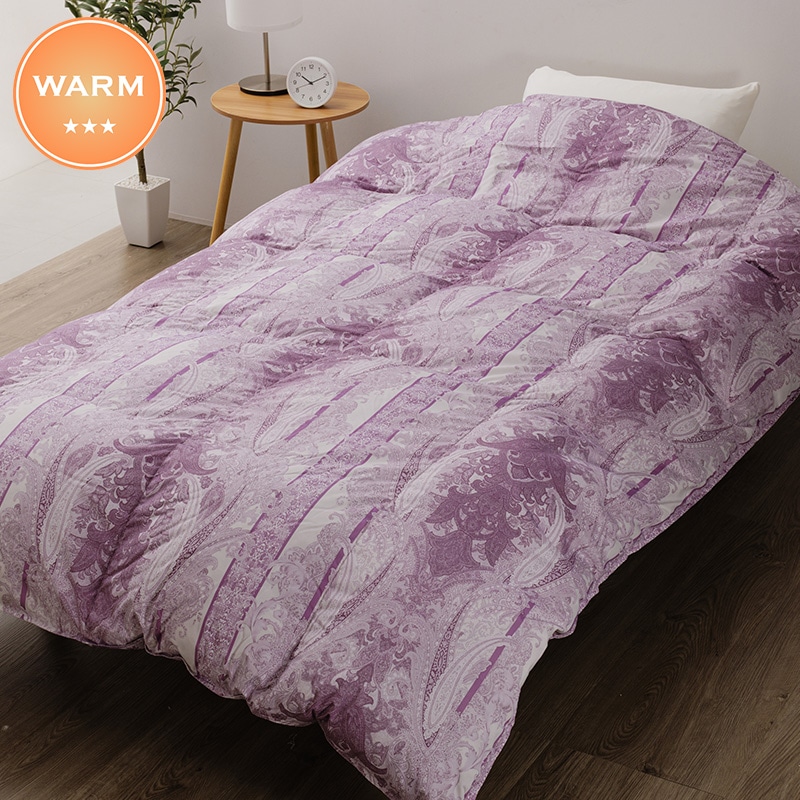 羽毛掛けふとん［ダック］(（シングルロング）150×210cm ピンク