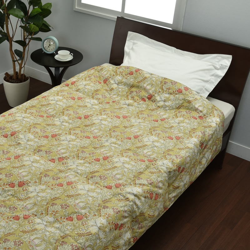 モリス ギャラリー 羽毛肌掛けふとん[ダック] （シングルロング