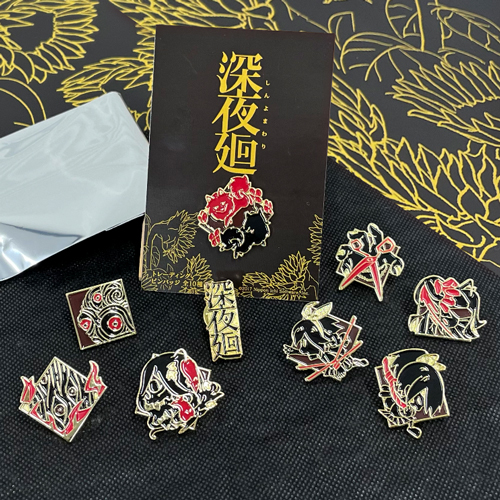 Nippon1.jpショップ / 深夜廻 トレーディングピンバッジ