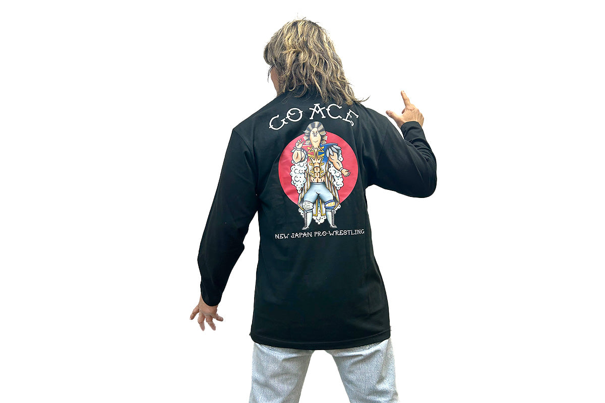 棚橋弘至×KAT$UO コラボロングスリーブ（ブラック）