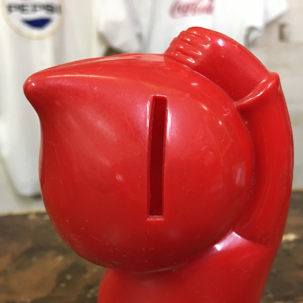 ESSO BOY（エッソボーイ）ヴィンテージ・コインバンク 1950s 「レッド