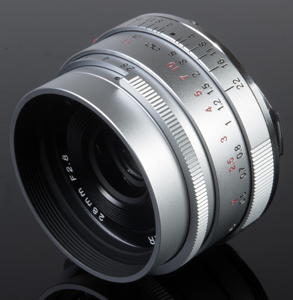 Voigtlander 28mm f/2.8 Color-Skopar Aspherical VM Type II Silver