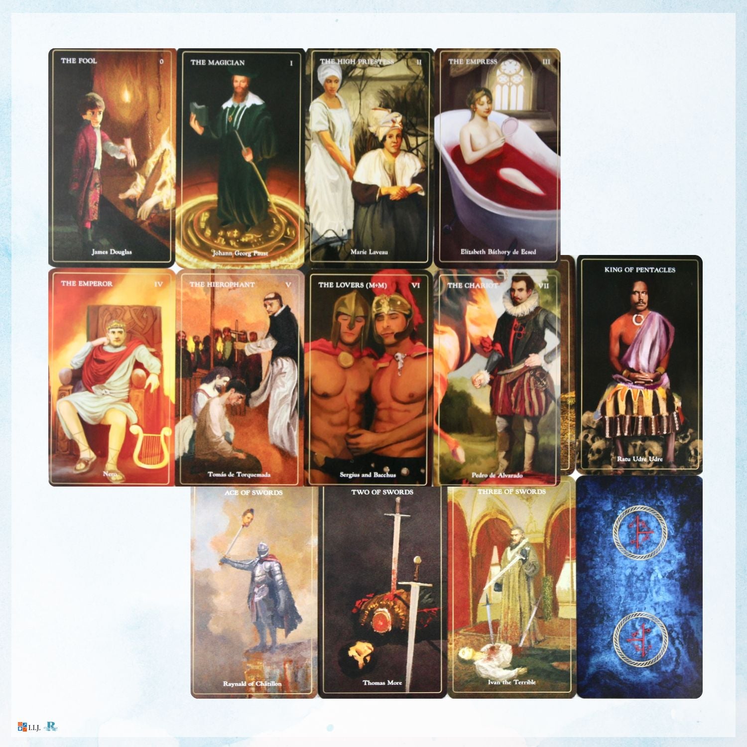 マジシャンズ・マーティーズ＆マッドメン・タロット Magicians