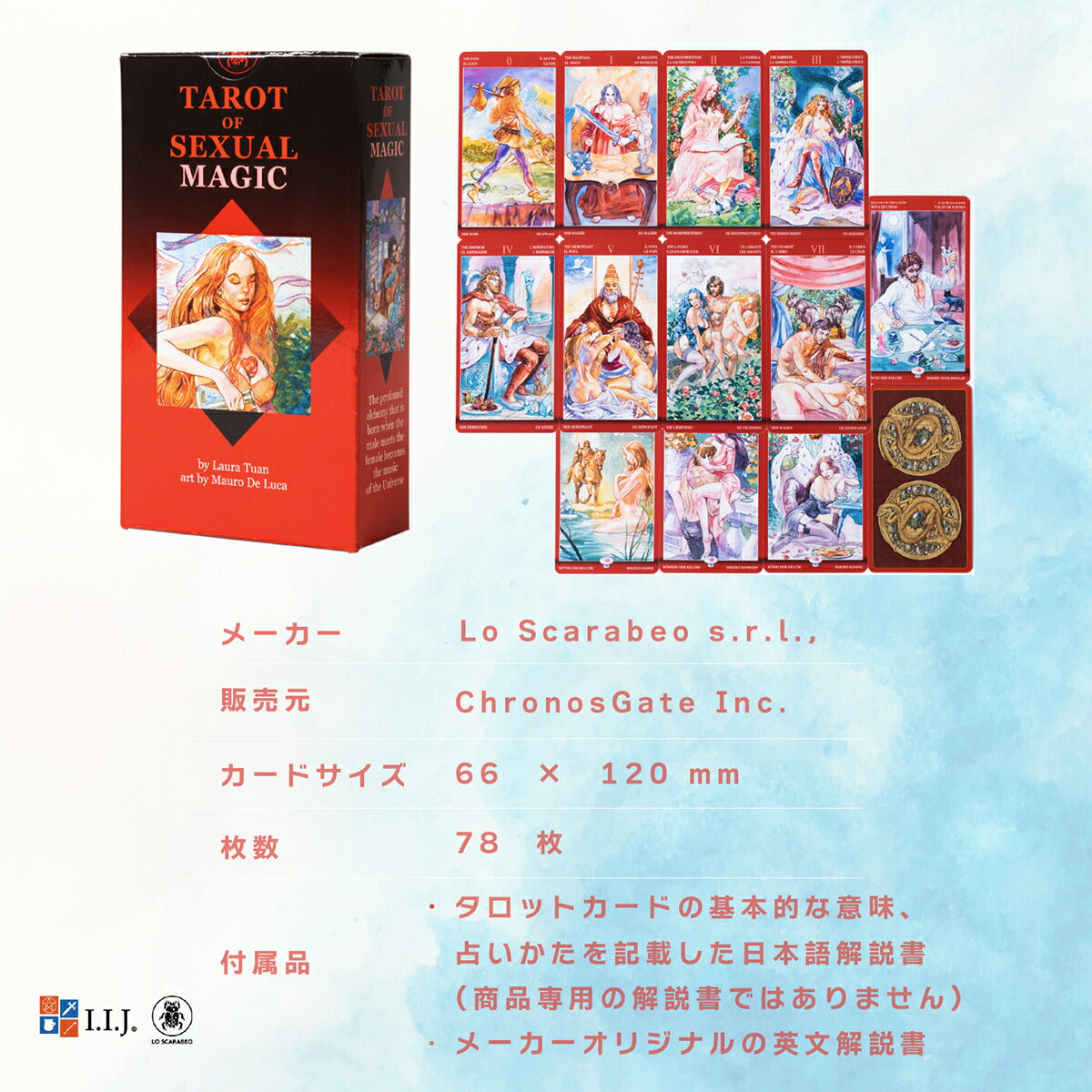 タロット オブ セクシャルマジック Tarot of Sexual Magic – クロノス