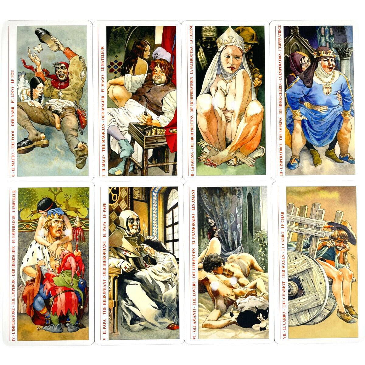 デカメロン タロット Decameron Tarot – クロノスゲート公式通販