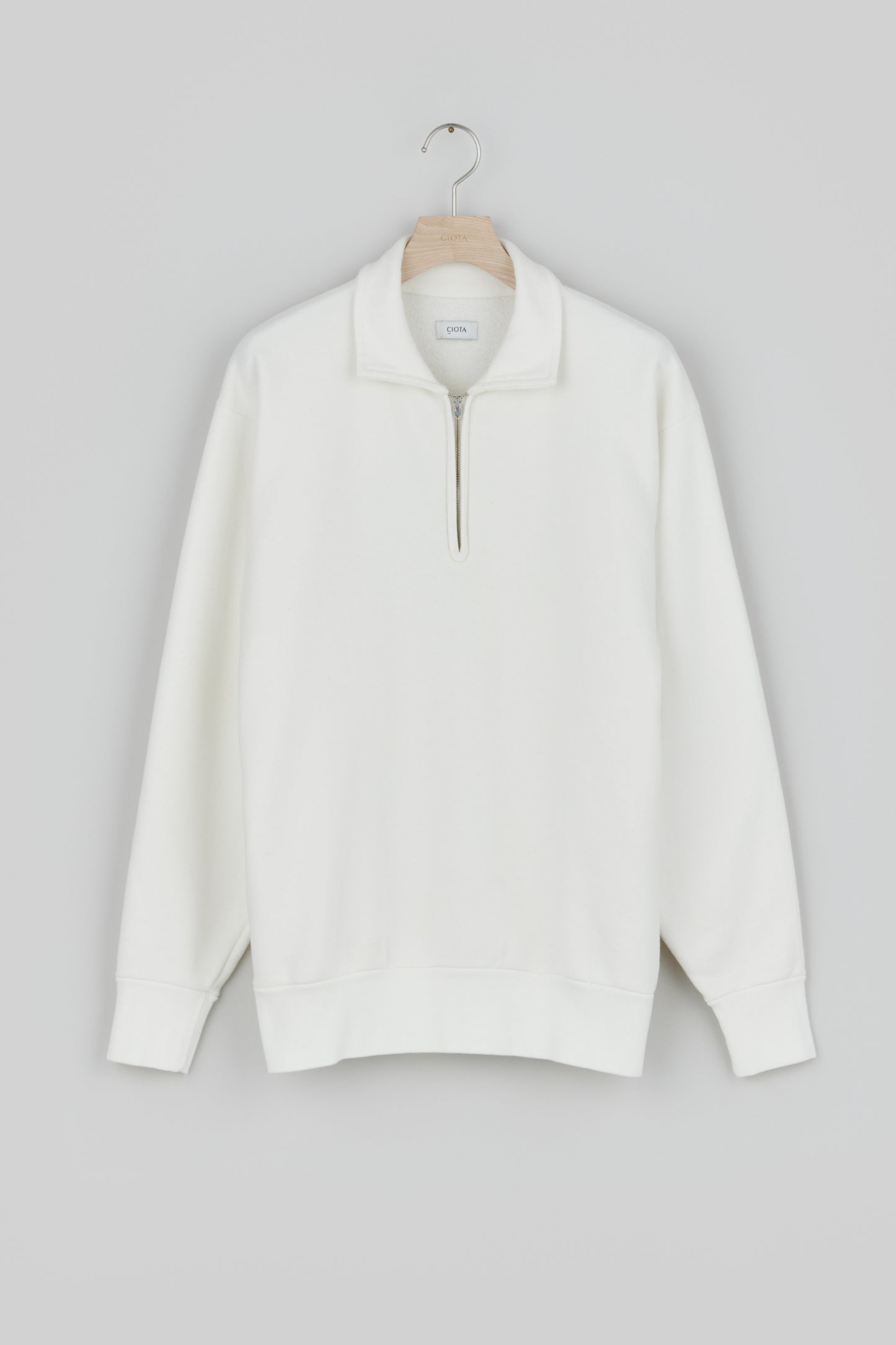 Half Zip Sweatshirt（Slightly Brushed） – CIOTA Online Shop