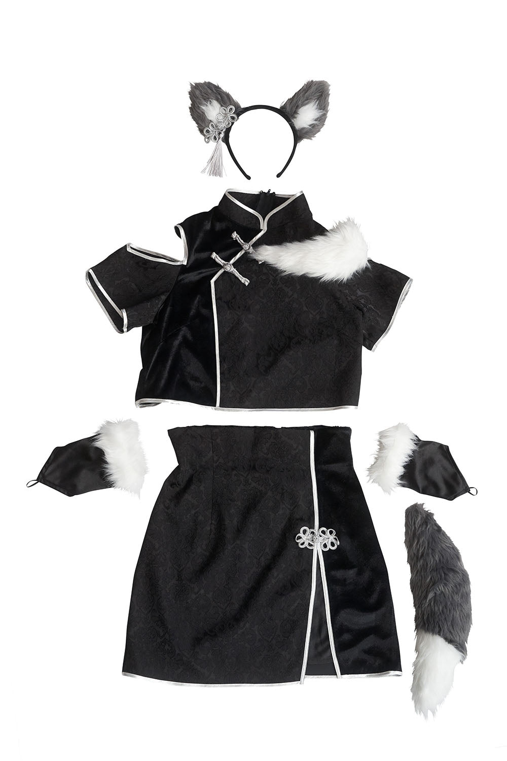 コスプレ ハロウィン アニマル チャイナ シノワポネ オオカミ