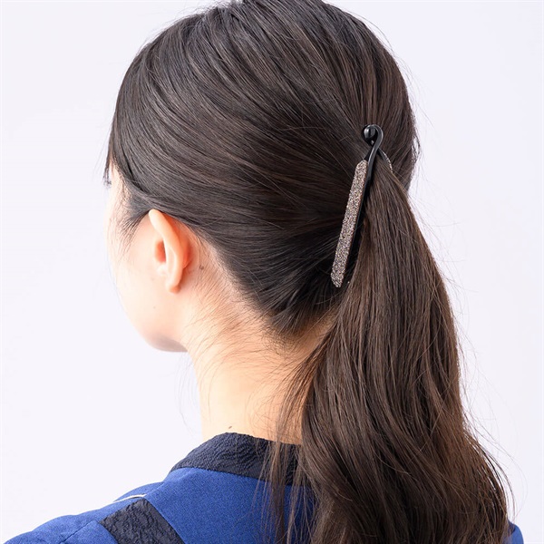 クリスタルシャイニー バナナクリップ(ブラウン) | バナナクリップ