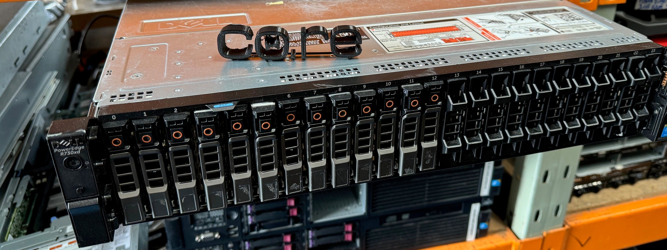 Dell PowerEdge R730XD rack server 22bay – CORE Technology Brokers