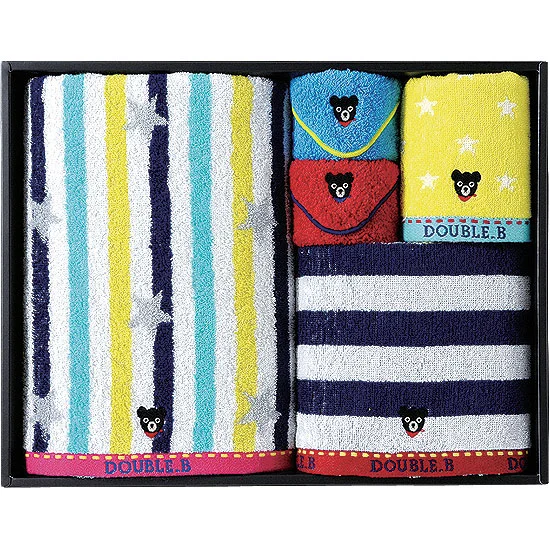 ミキハウス ダブルBタオルセット 5500円 | 大進オンラインショップ